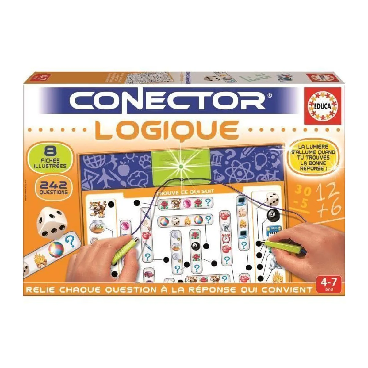 Non Communiqué Multicolore Connector Logique- Le Quiz Electronique - Image 3