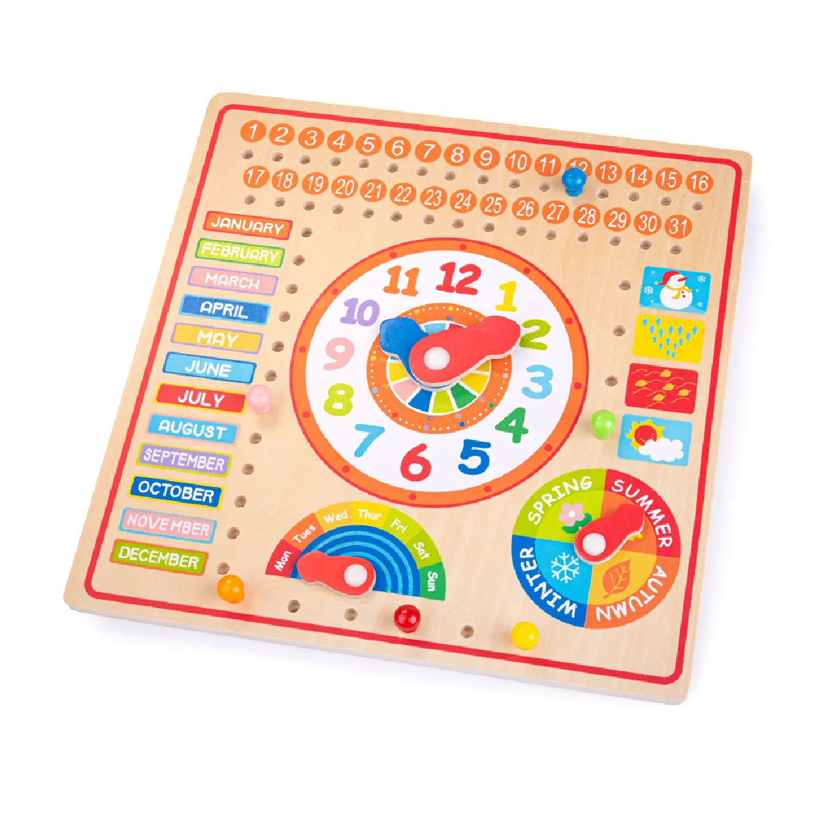 BIGJIGS TOYS Calendrier mural