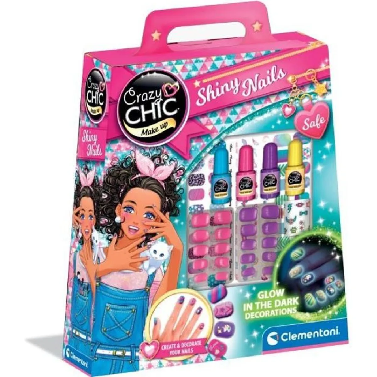 Clementoni Ongles phosphorescents Shiny nails