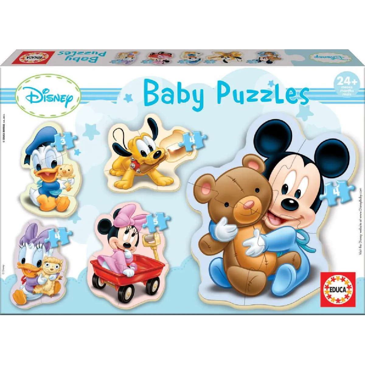 Educa Borras Educa Puzzle Évolutif Baby Mickey