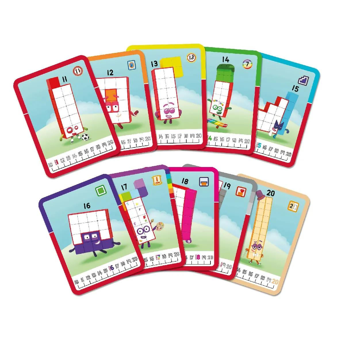 Learning Resources Kit D'activités Avec Cubes Mathlink Numberblocks De 11 À 20 - Image 3
