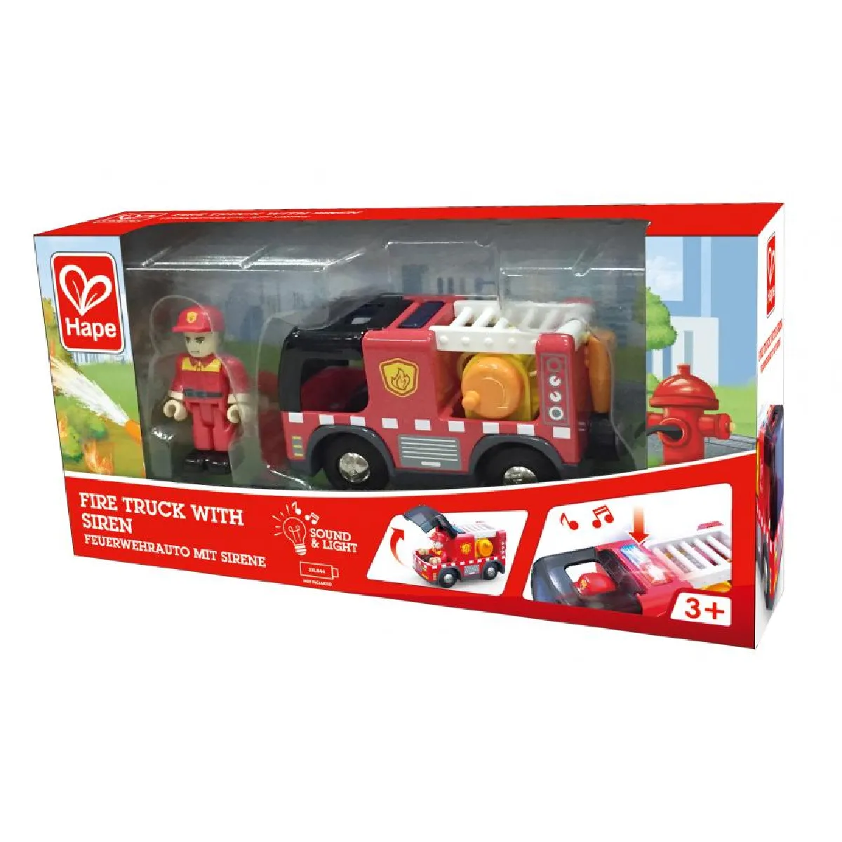 HAPE  Camion de pompier avec sir&egrave;ne
