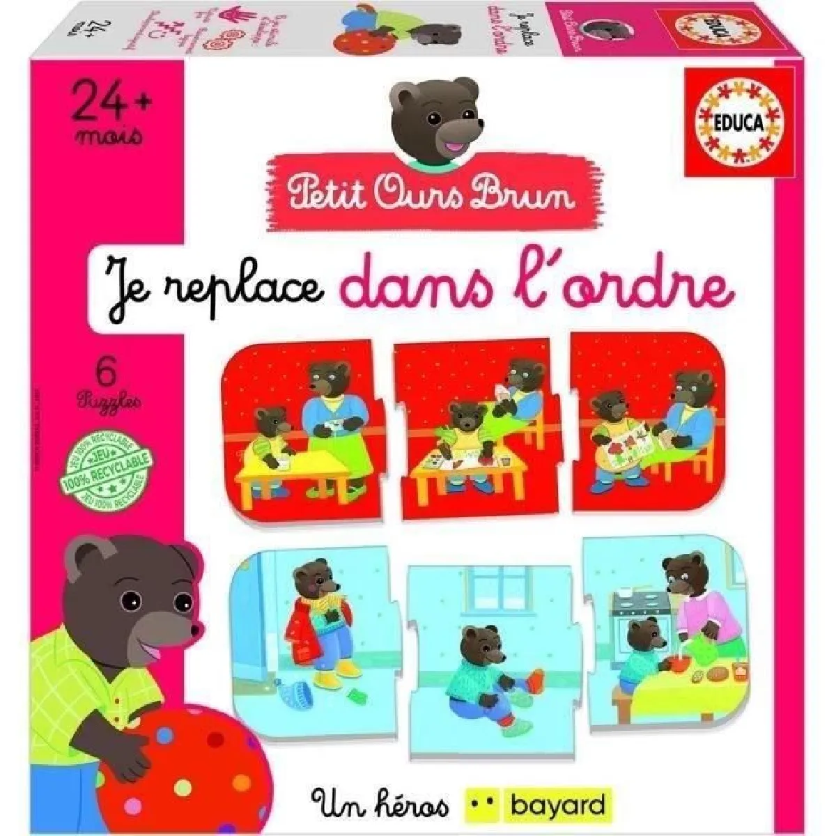 Jeu d'apprentissage Petit Ours Brun