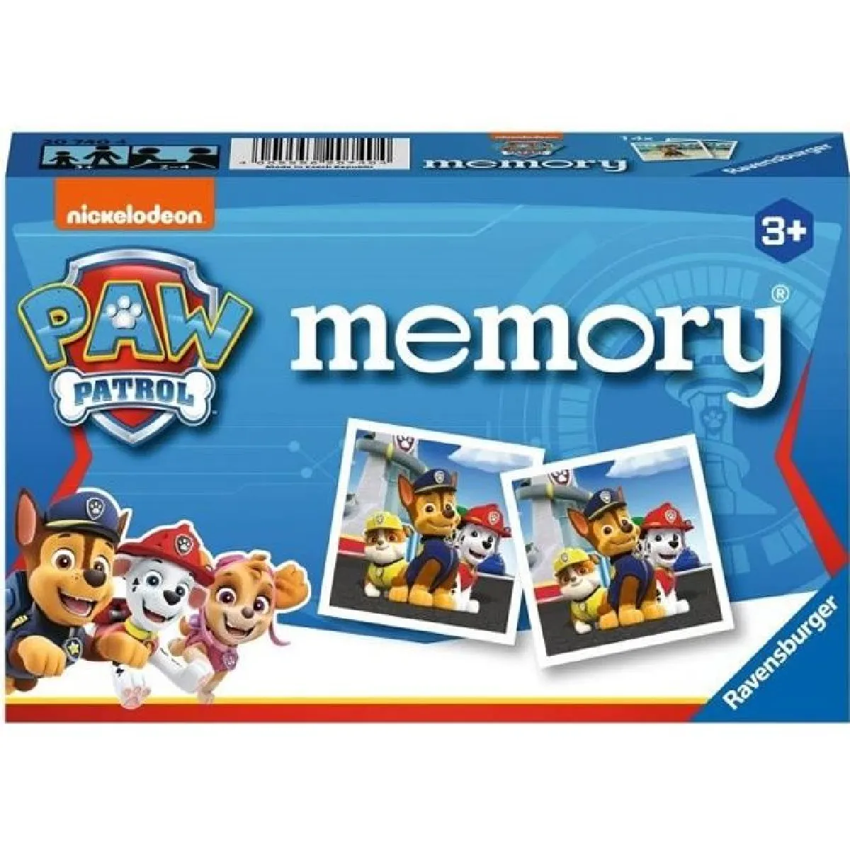 Ravensburger jeu Memory Pat' Patrouille