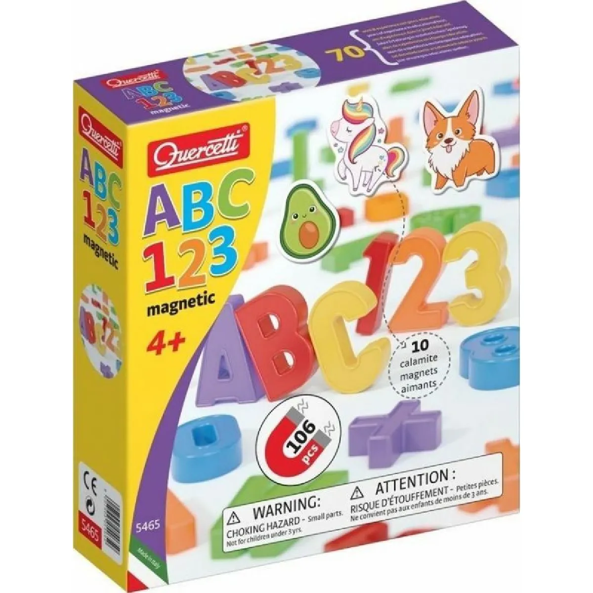 Quercetti ABC 123 Magnétiques