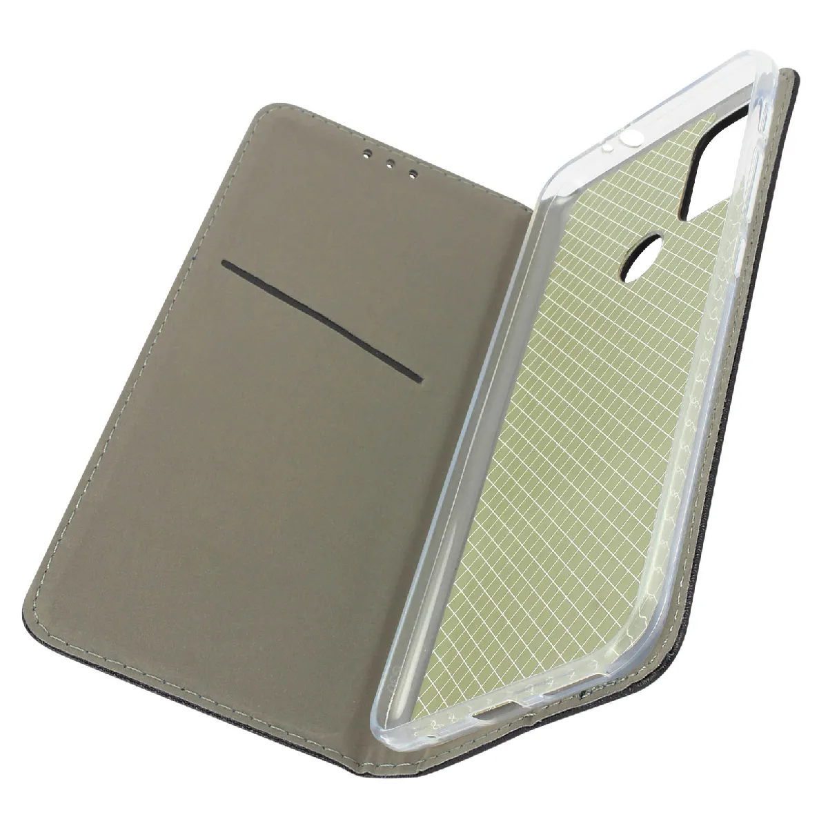 Avizar Noir Étui Pour Motorola G50 Folio Porte-Carte Fonction Support