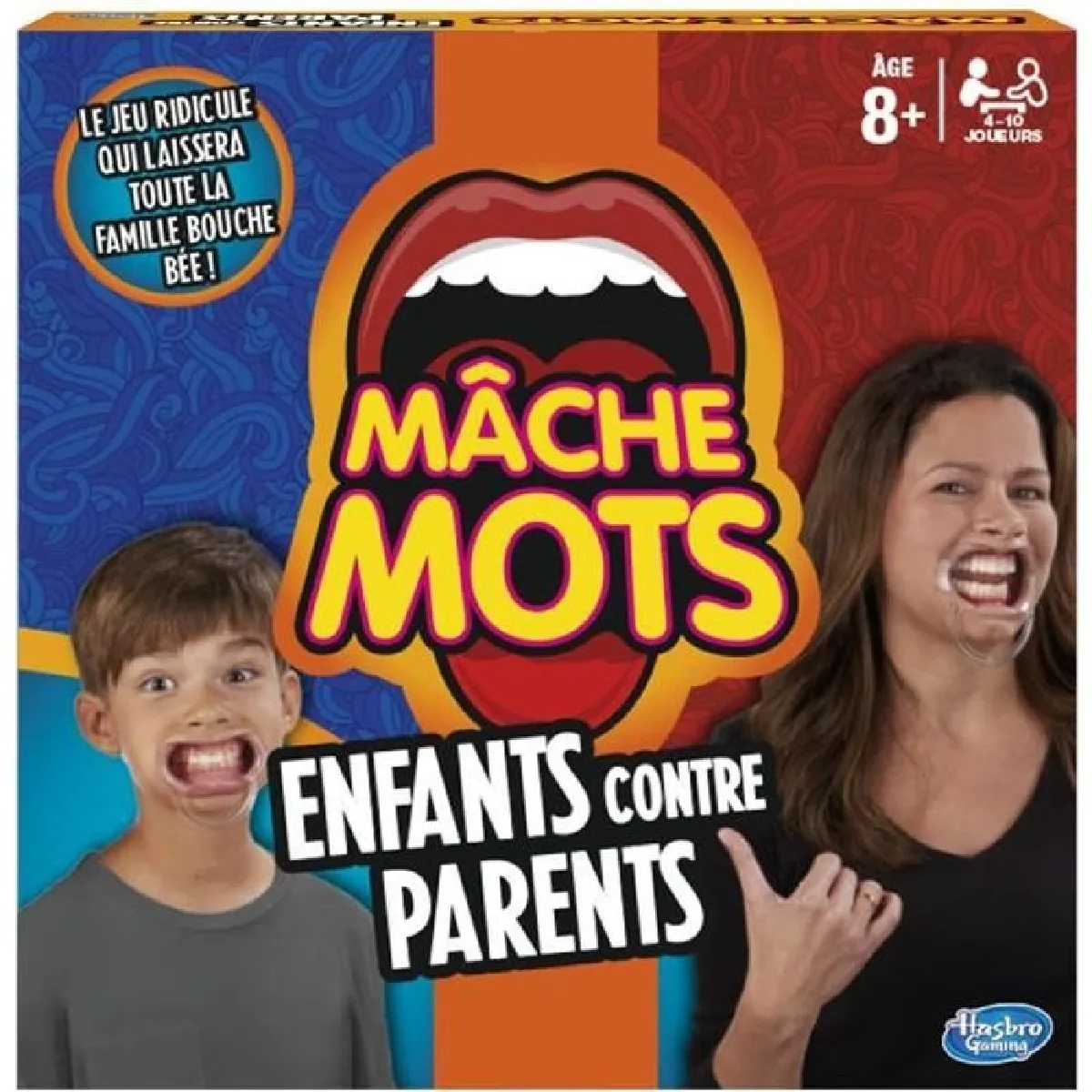 Jeu D'Ambiance Hasbro Mâche-Mots – Défi Amusant Pour Enfants Contre Parents - vue 7