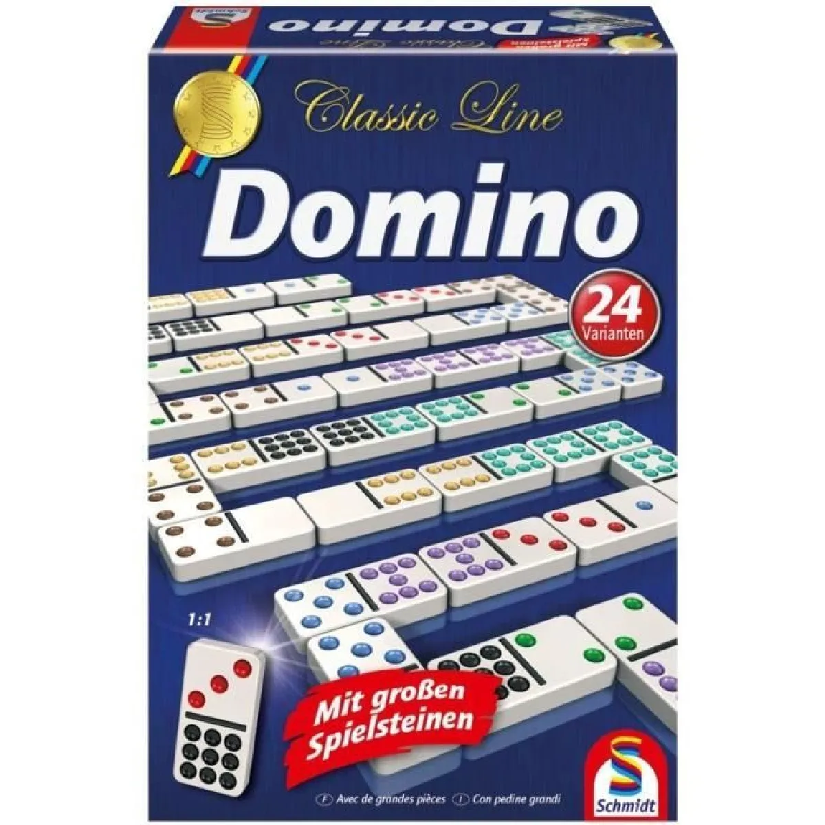 Schmidt Spiele Jeu De Dominos - 55 Pièces