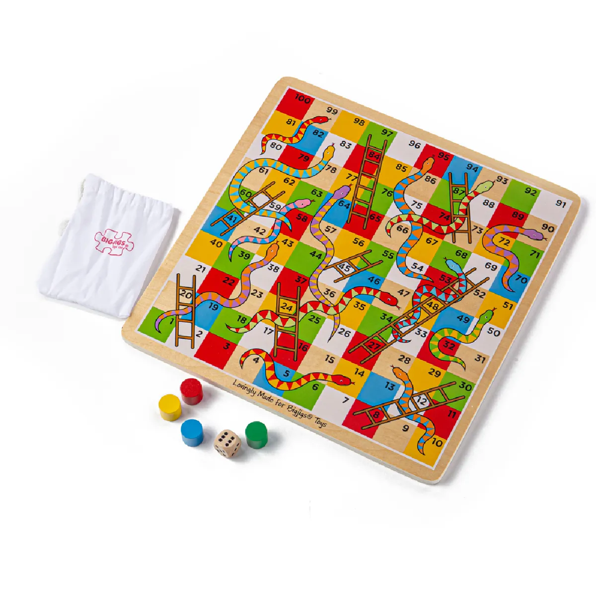 Bigjigs Toys Serpents Et Échelles