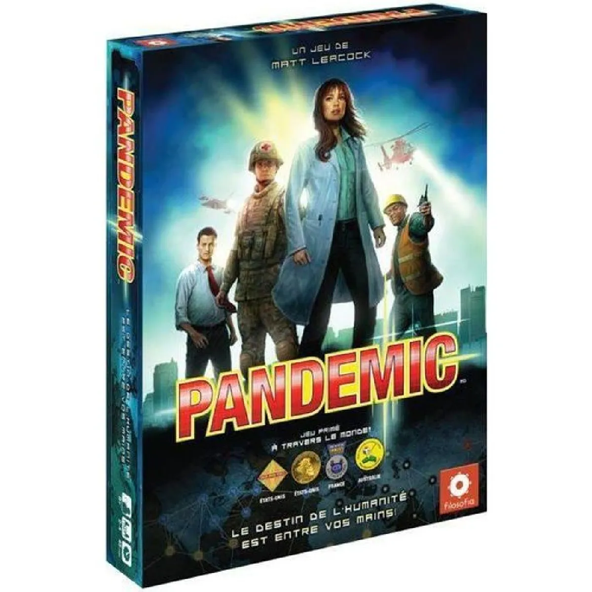 Asmodée Pandemic – Jeu de stratégie