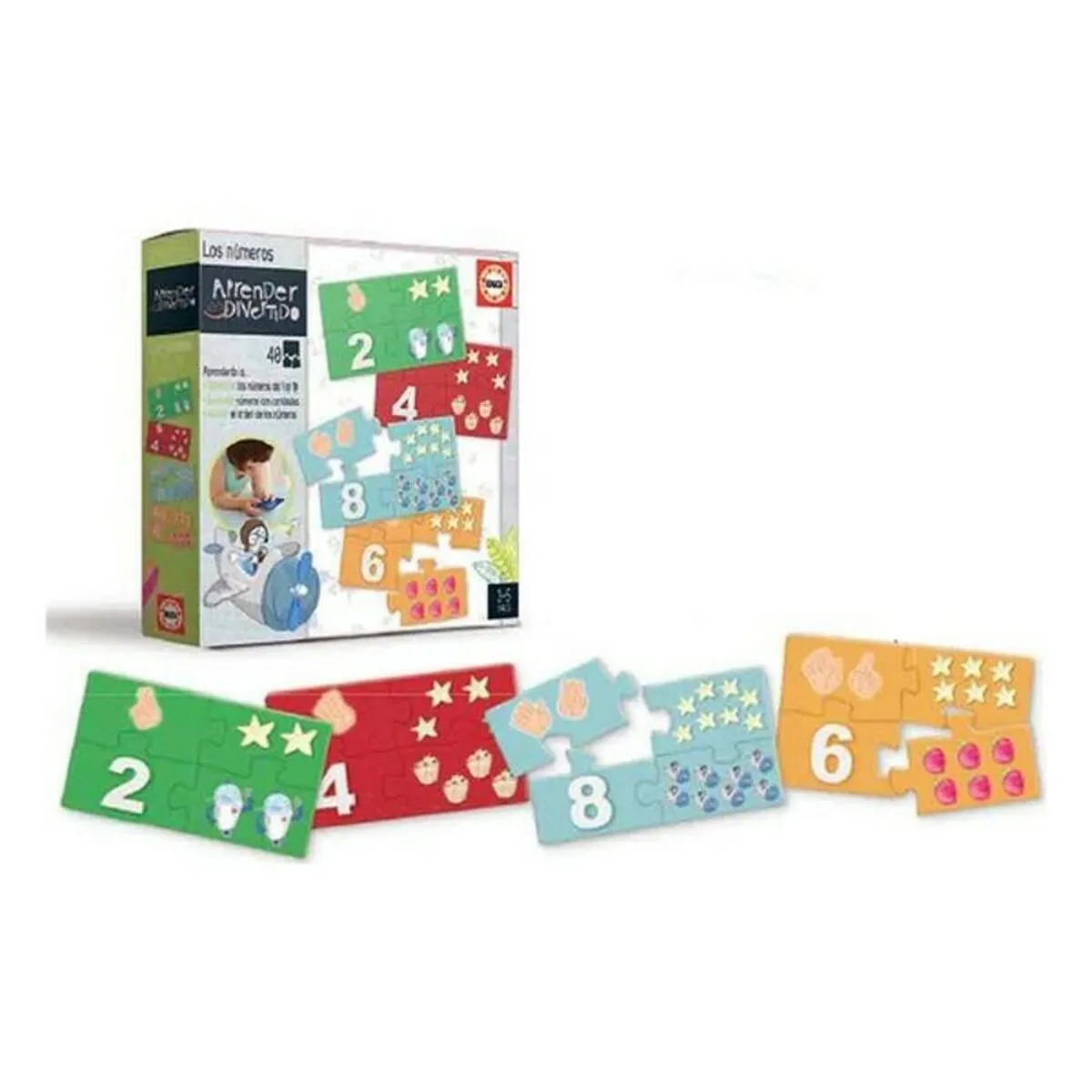 Educa Puzzle éducatif enfants Numéros