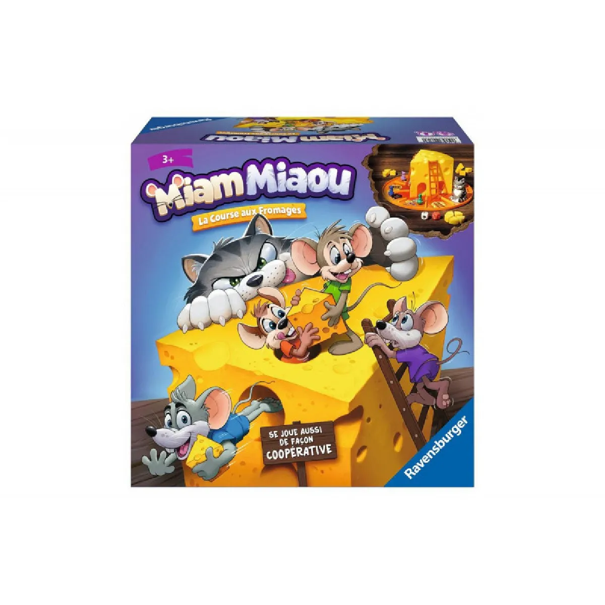 Ravensburger Miam Miaou Course Fromages