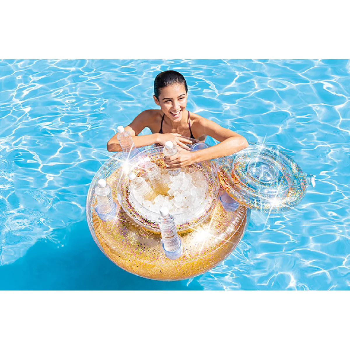 Intex Glacière gonflable flottante