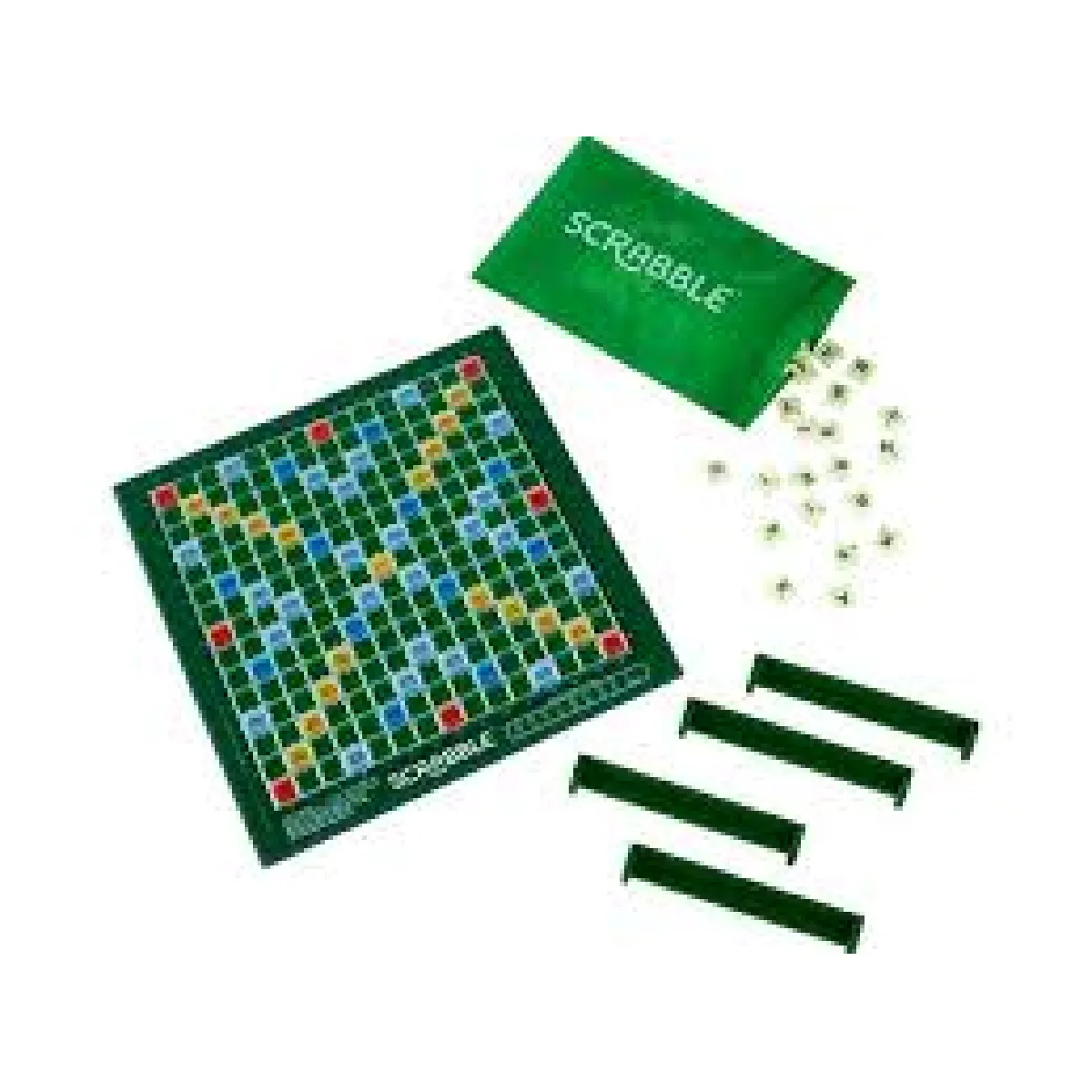 Mattel Jeu de société Scrabble voyage classique - CJT12 - vue 2