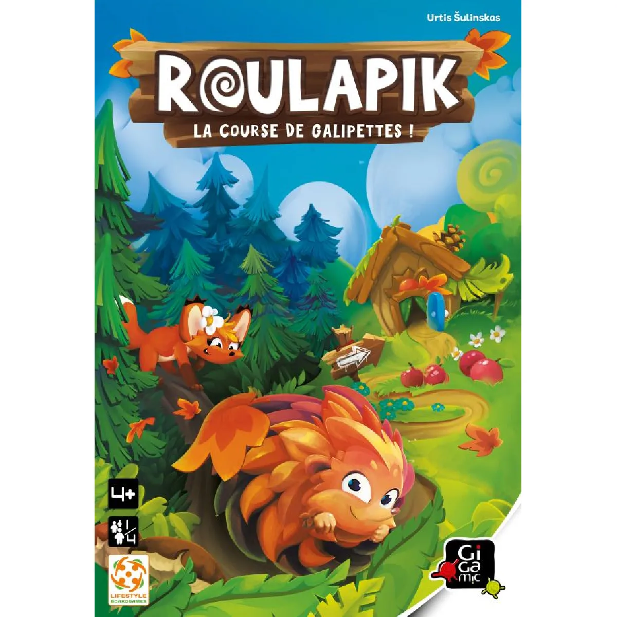 Gigamic Multicolore Jeu D'adresse Le Hérisson Qui Roule À Pic - Image 2