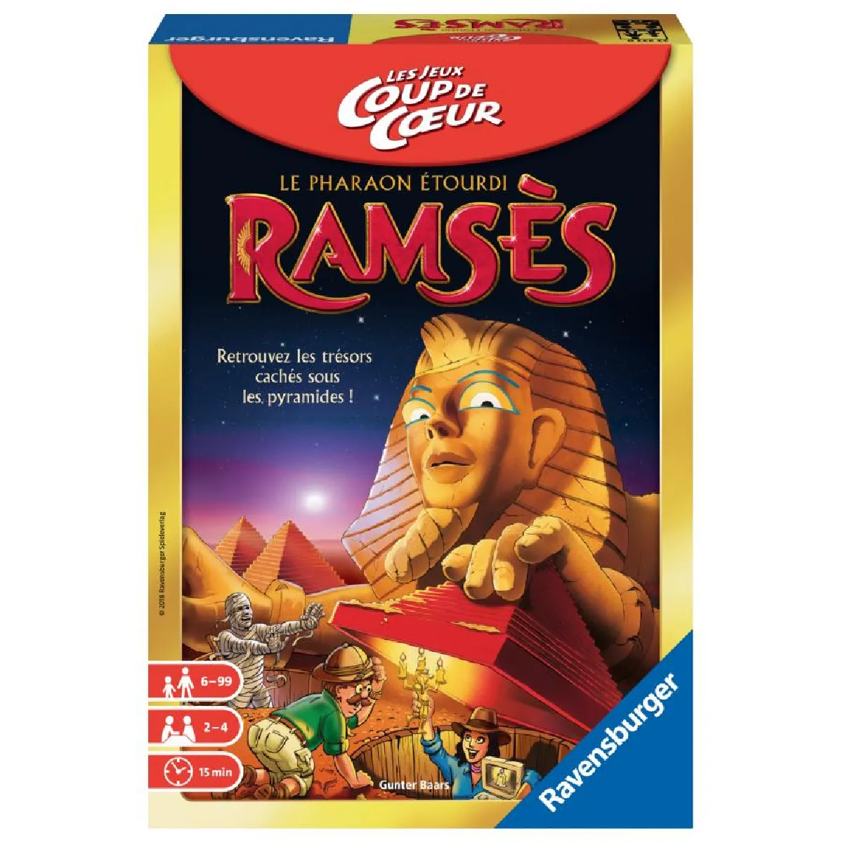RAMSES COUP DE COEUR Ravensburger Jeux France - vue 2