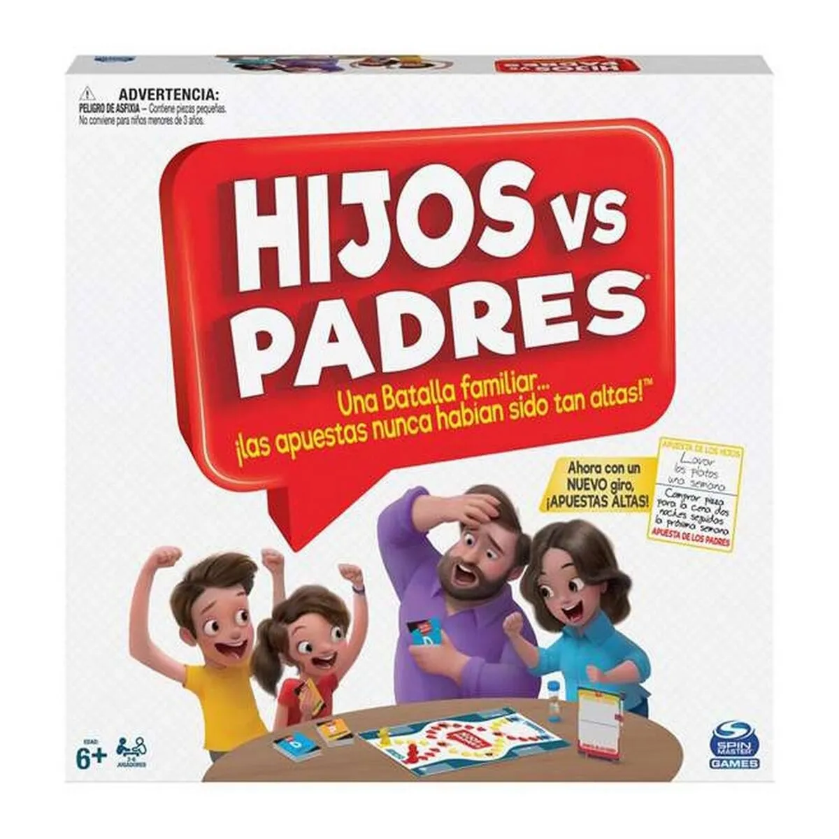 Spin Master Hijos vs Padres