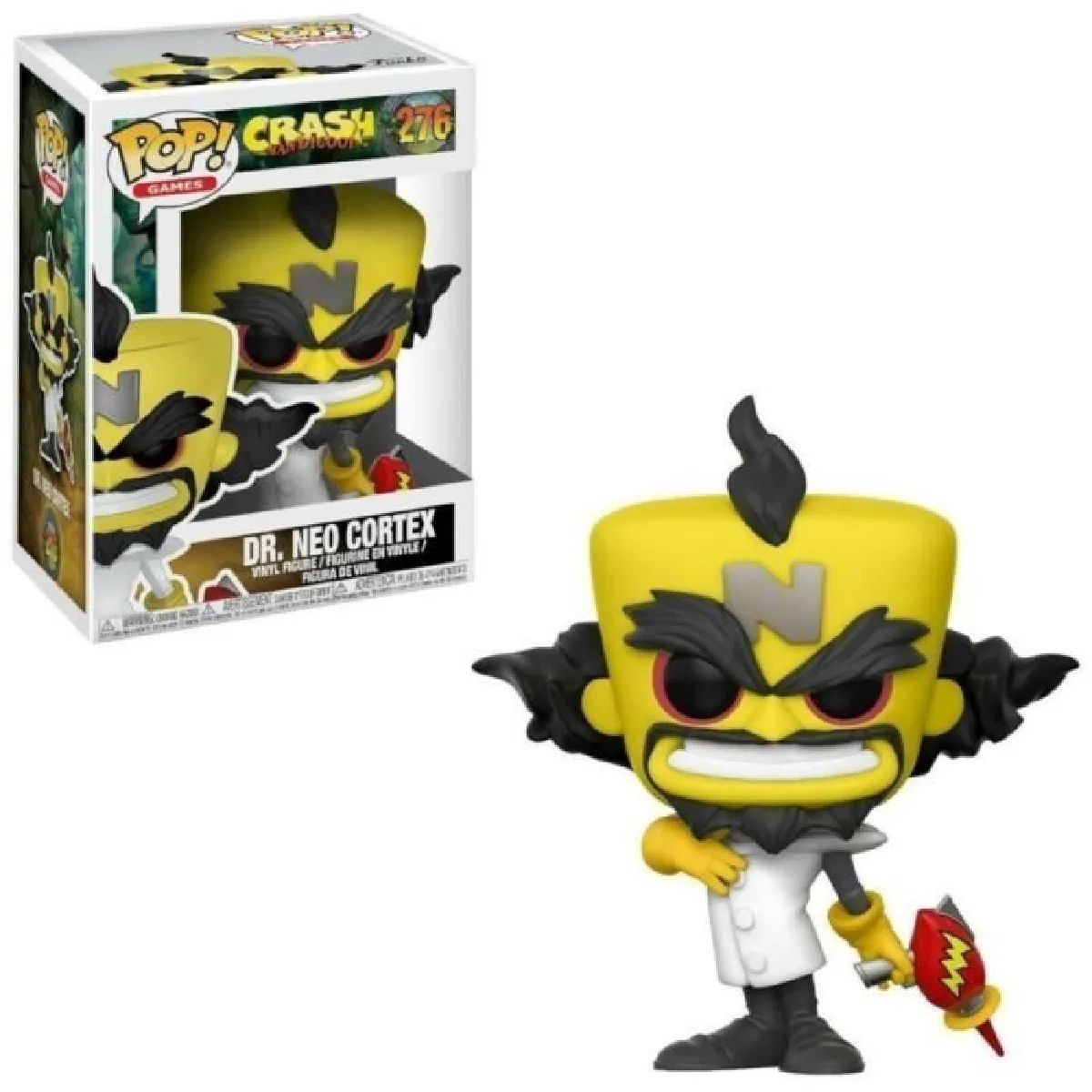 Funko Pop! Crash Bandicoot Dr Neo Cortex - vue 3