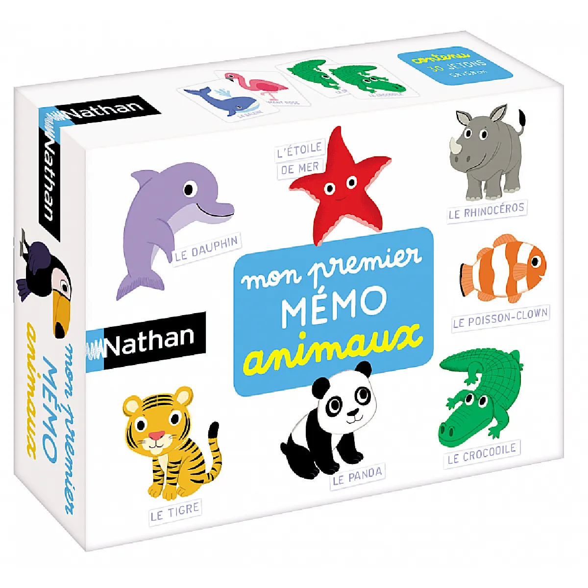 Mon premier mémo animaux Dujardin Nathan - vue 2