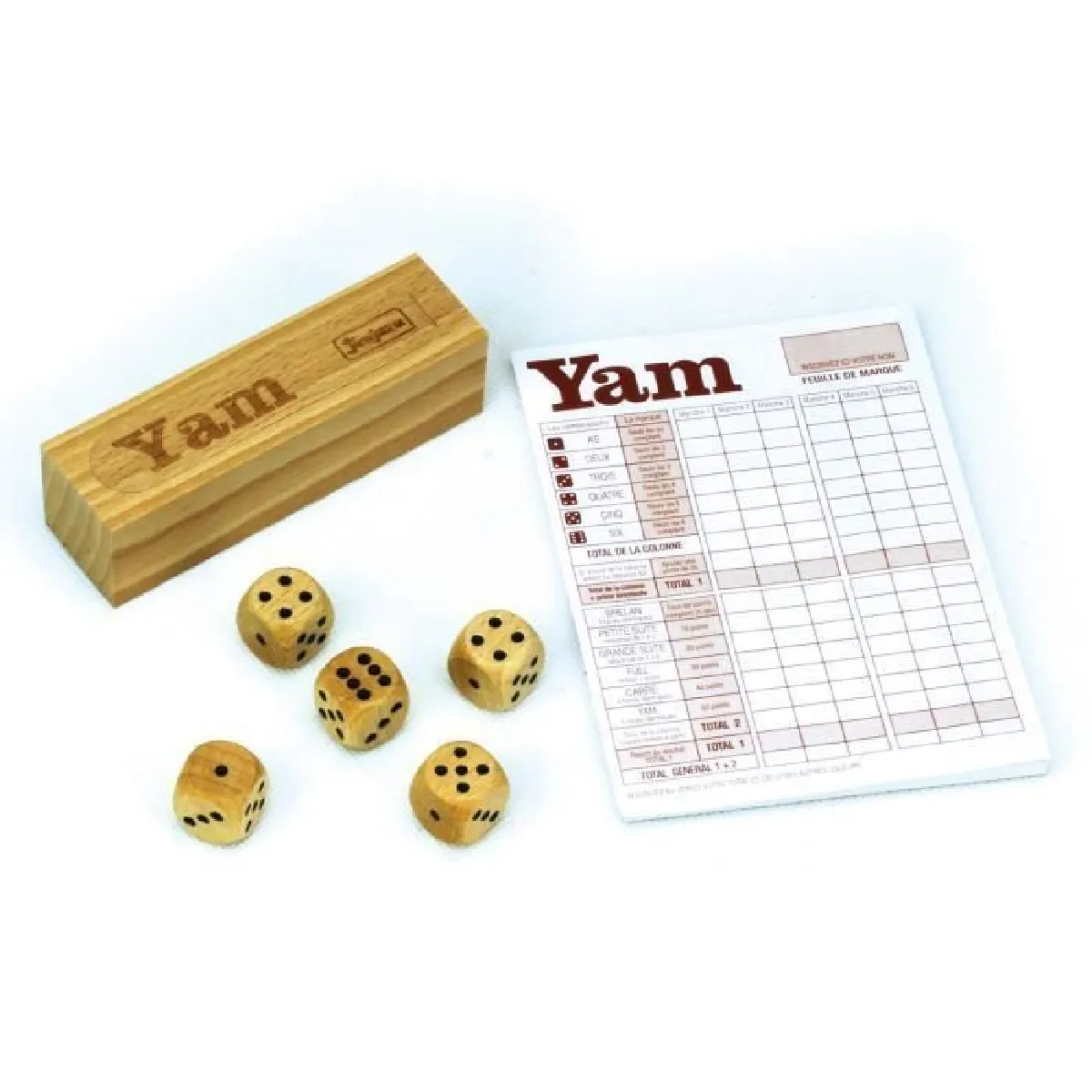 Jeujura - Jeu de Yam - Coffret en bois - Image 3