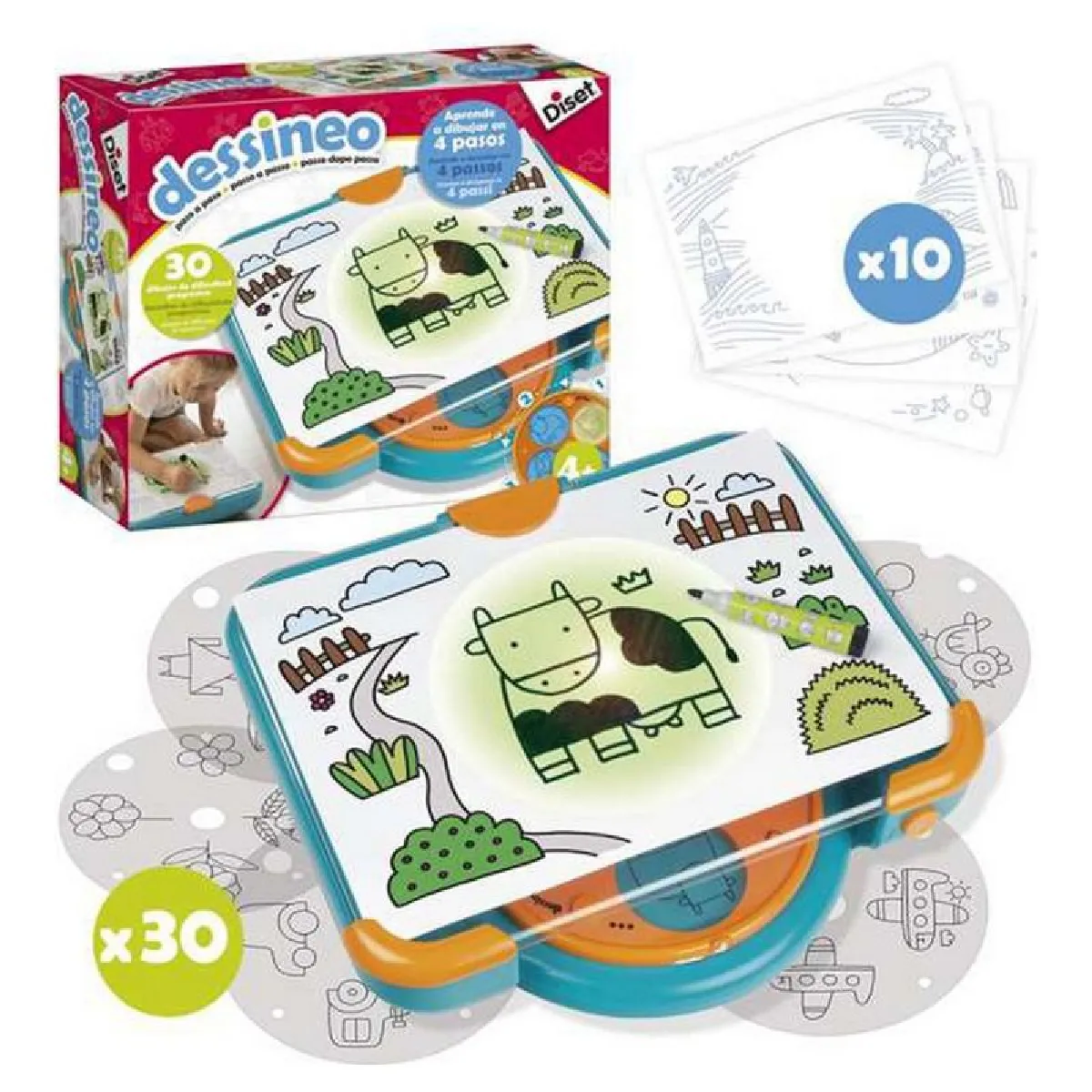 Diset Jouet Educatif Dessineo Diset Jouet Educatif Dessineo