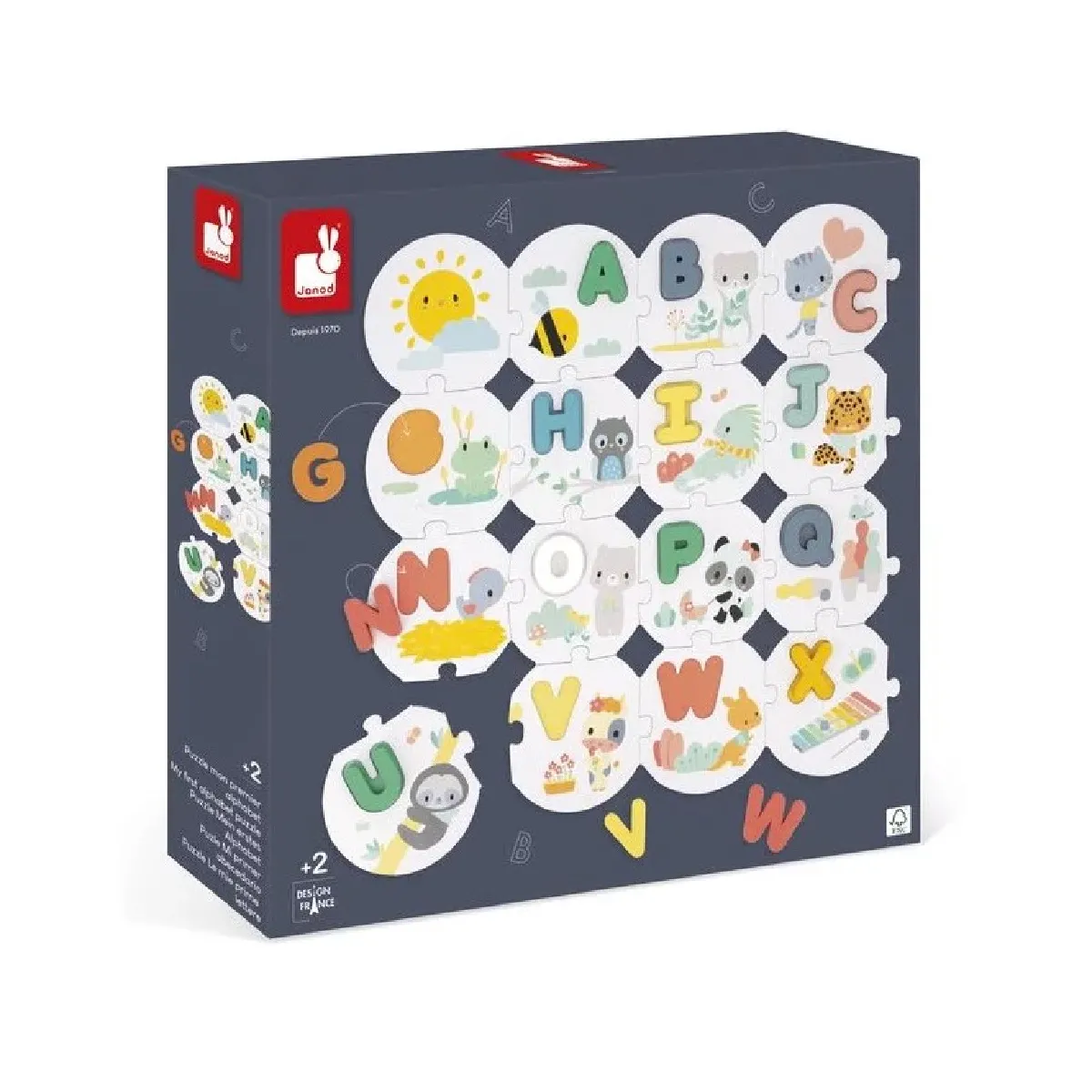 Janod Puzzle éducatif Mon premier alphabet