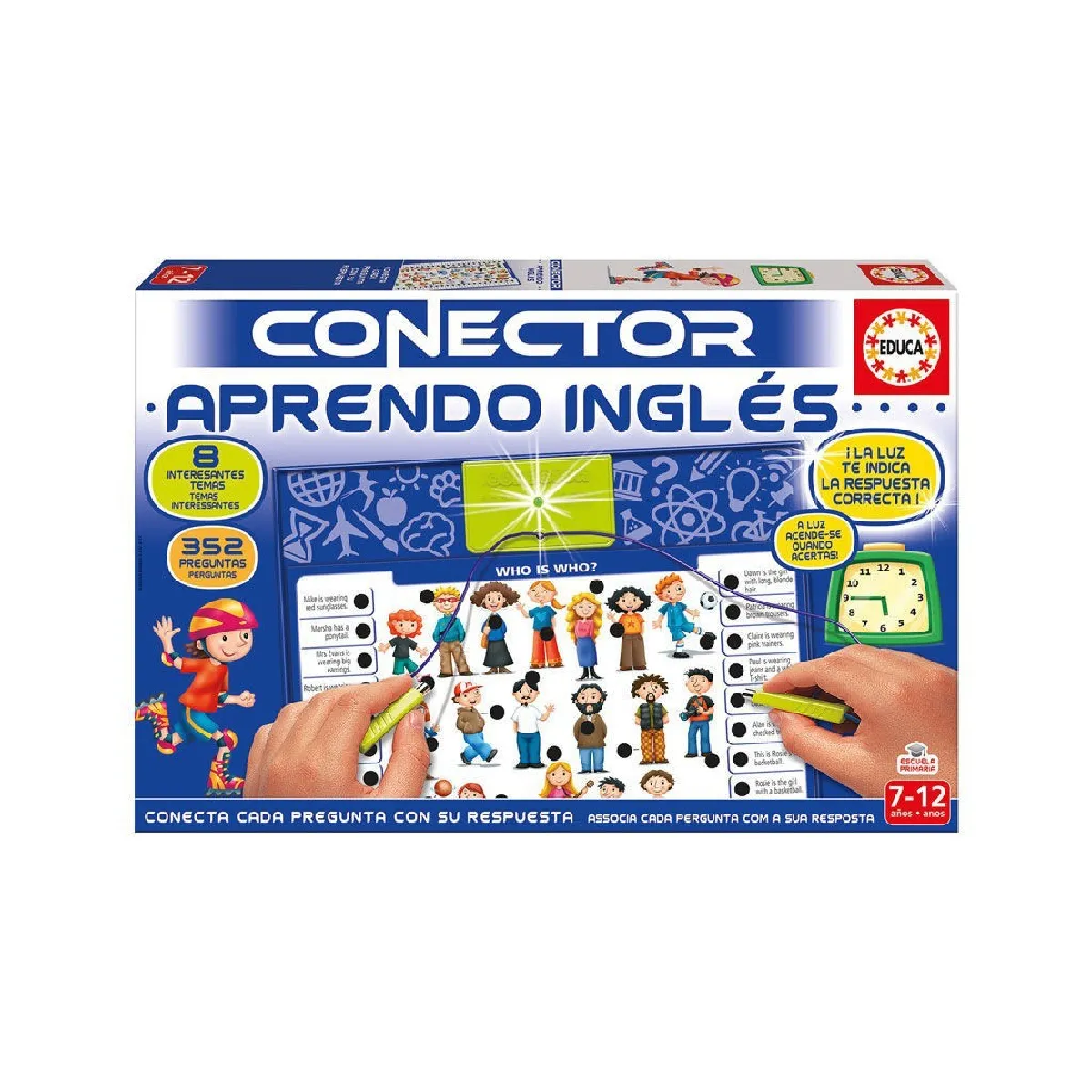 Générique Educa Borras Conector Apprendre L'anglais