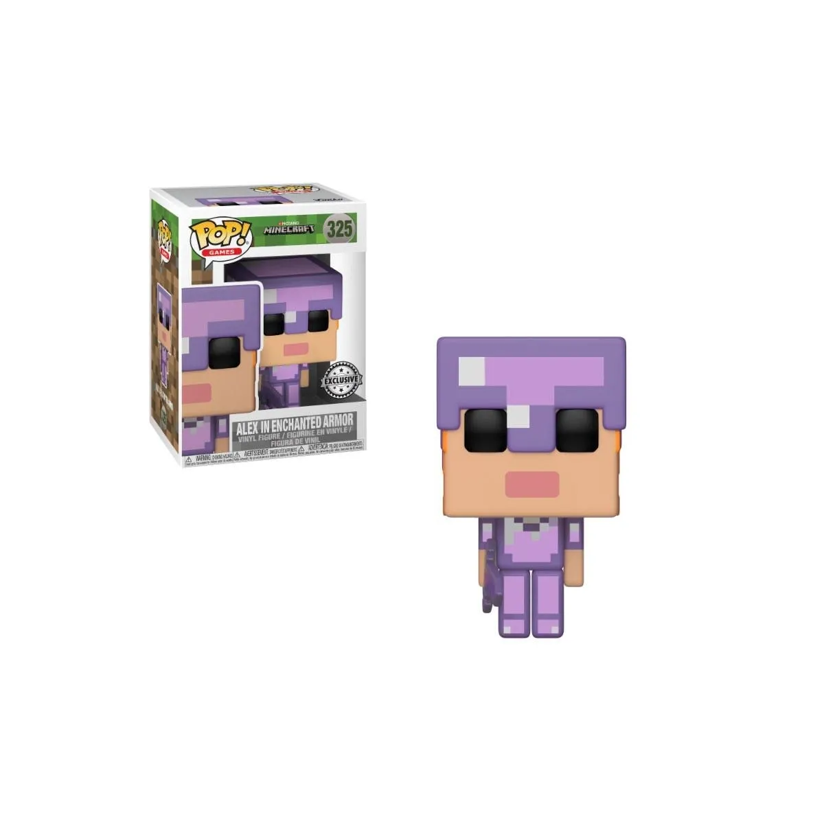 FUNKO Minecraft Alex Enchanted Armour POP 9 cm