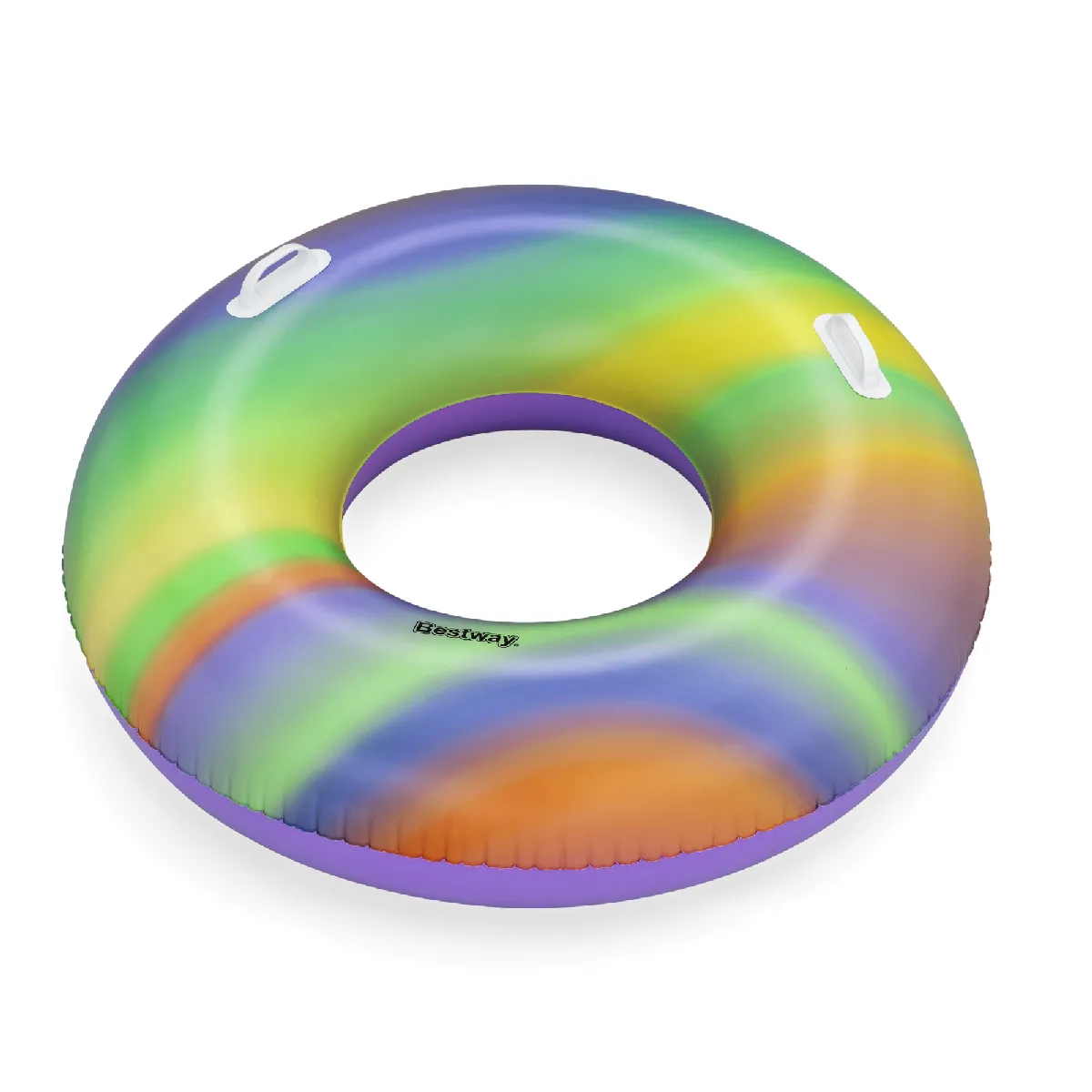 BESTWAY Bouée Nautical Rainbow Tube 105x33 cm