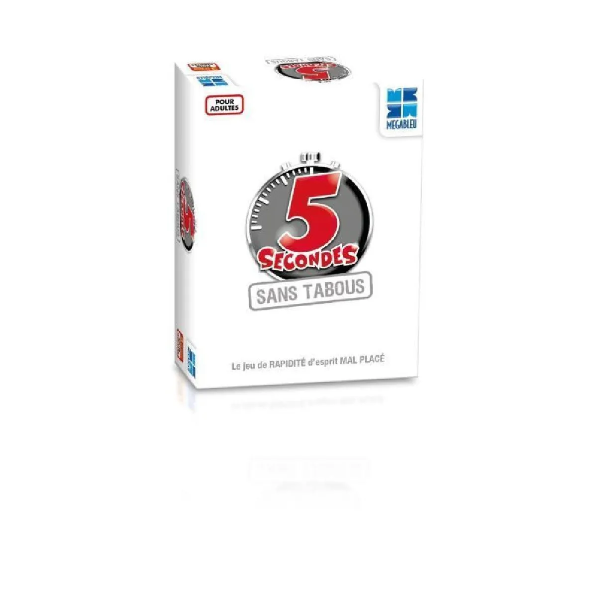 Mega Bleu Multicolore Jeu D’ambiance Megableu 5 Secondes Sans Tabous - Image 2