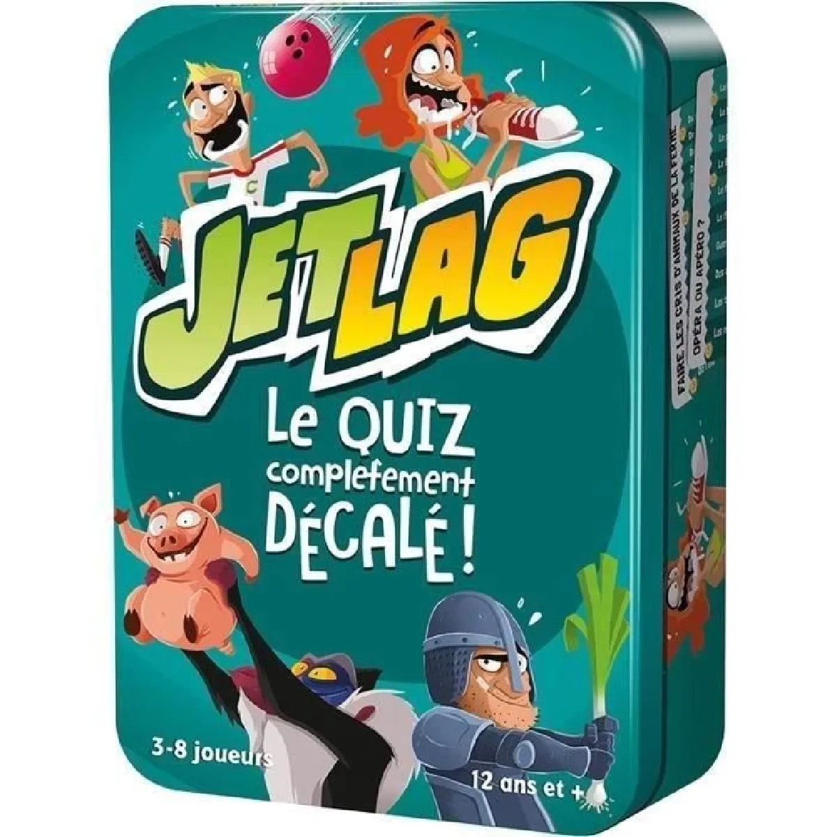 Asmodée jeu d’ambiance Jet Lag