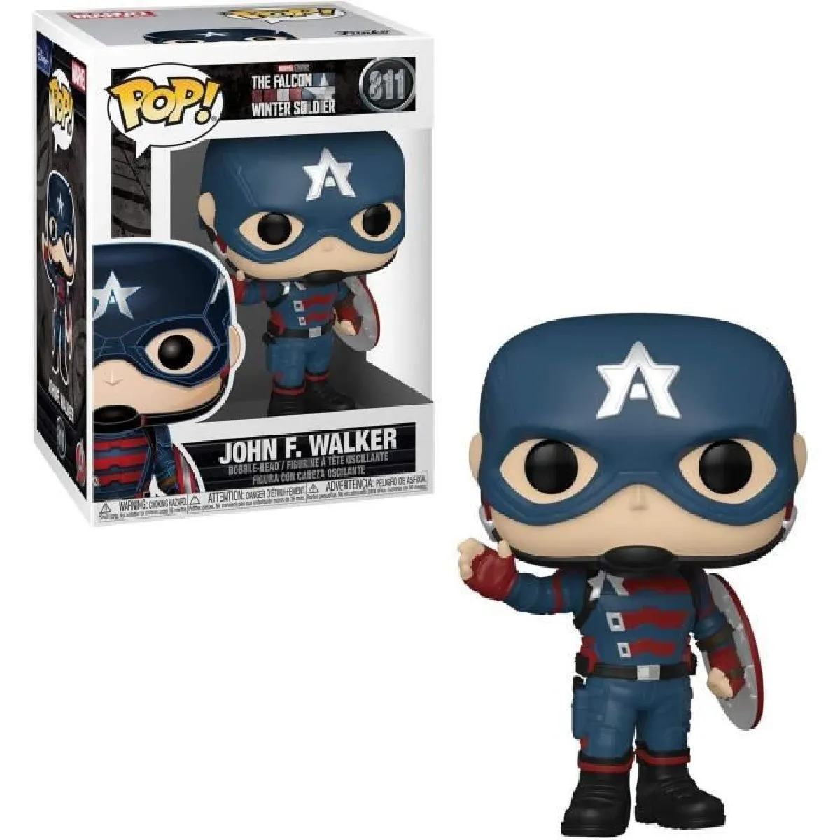 Funko Marvel Falcon & Soldat John F. Walker