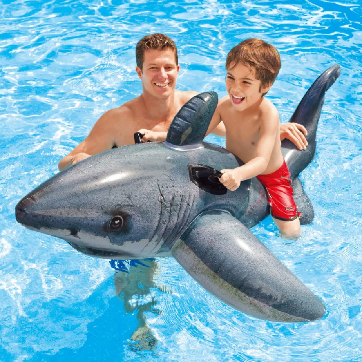 Intex requin gonflable à chevaucher