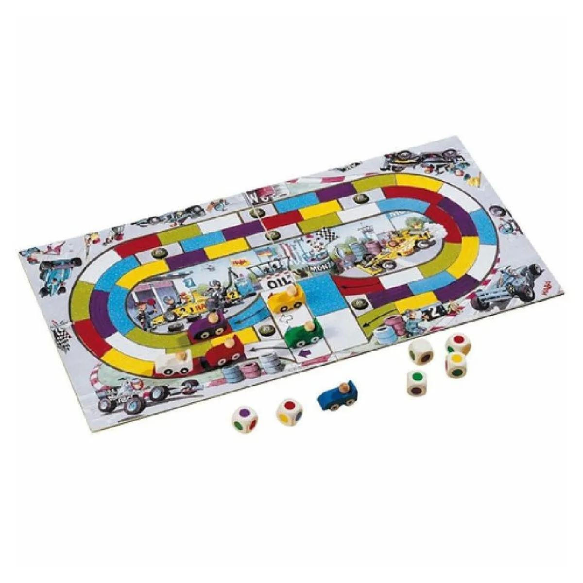 Asmodee Jaune Jeu De Société Monza Haba - Image 2