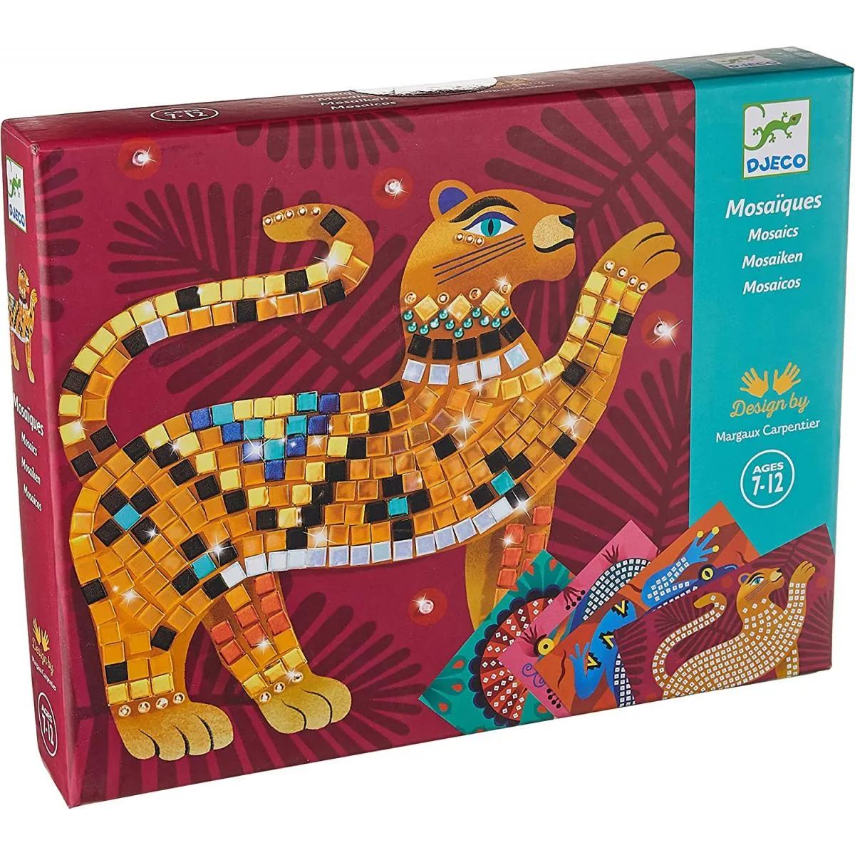 Djeco Coffret Mosaïques Créatives Jungle