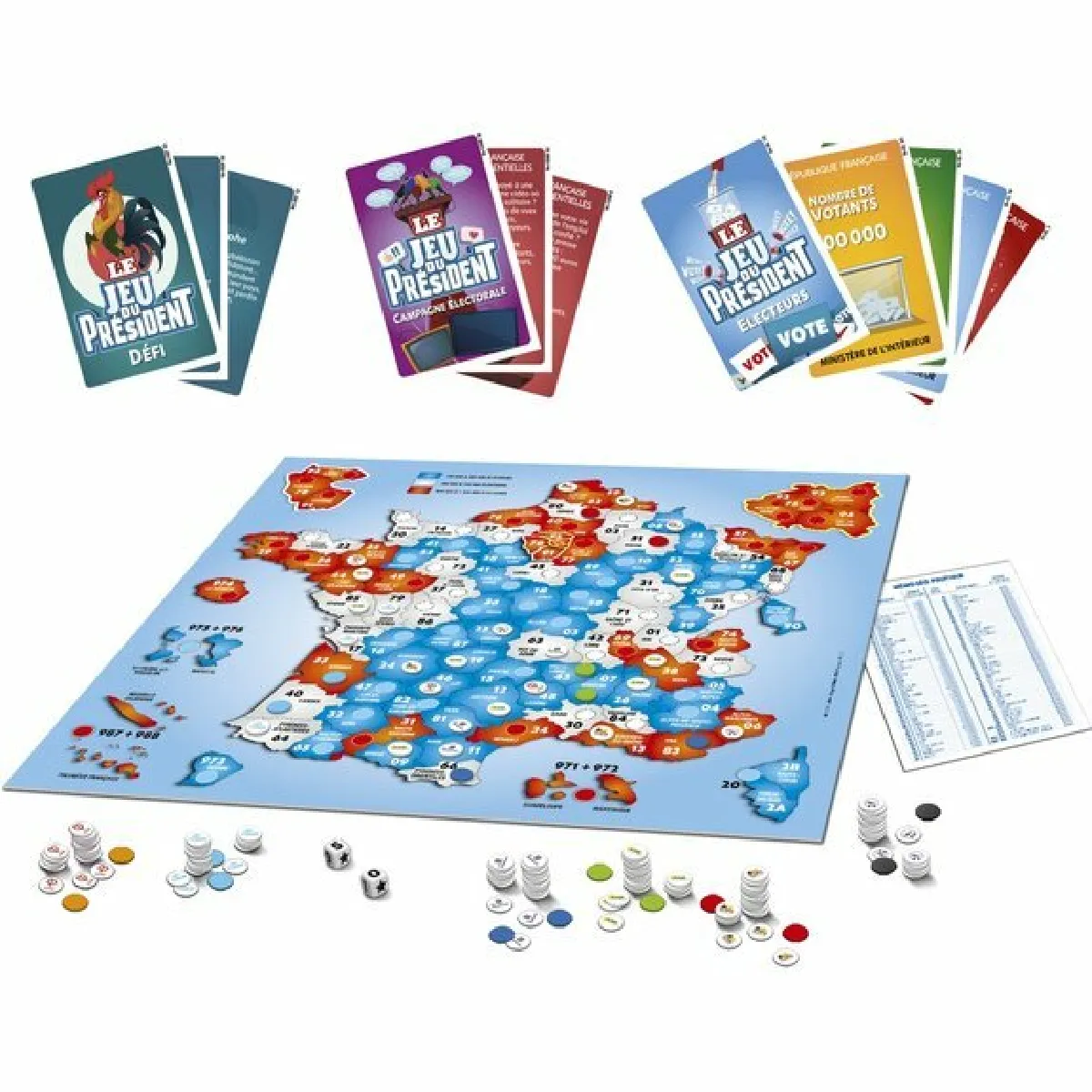Lansay Multicolore Jeu Classique Le Jeu Du Président - Image 2