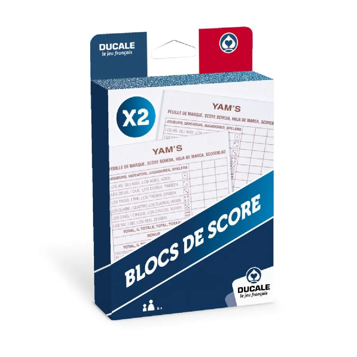 CARTAMUNDI  Blocs de Score Yam's