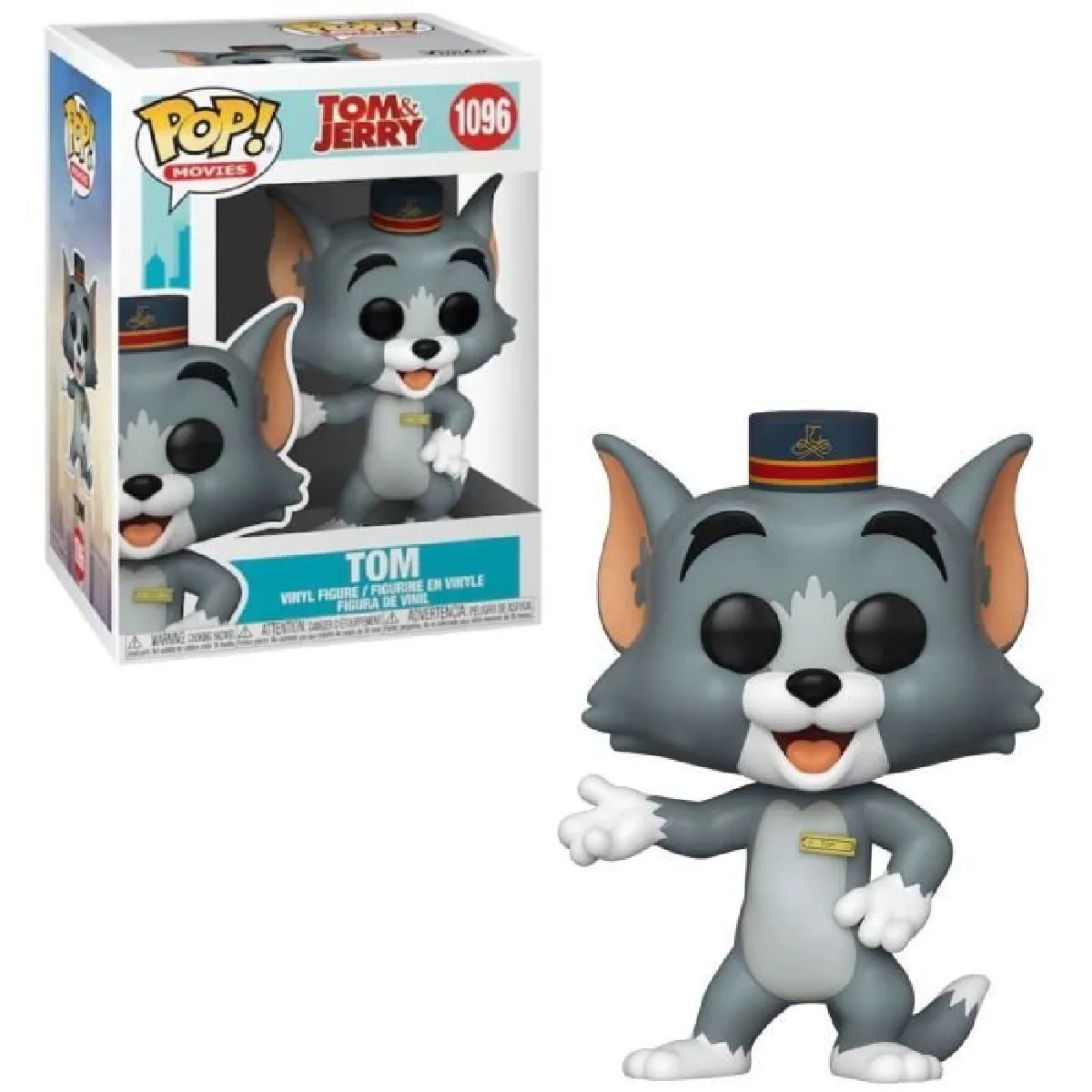 Funko Figurine Pop Movies Tom & Jerry – Tom - vue 3