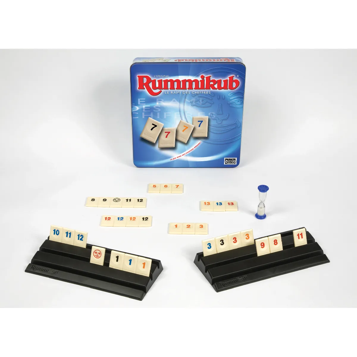 Hasbro RUMMIKUB CHIFFRE BOITE METAL - 143381010