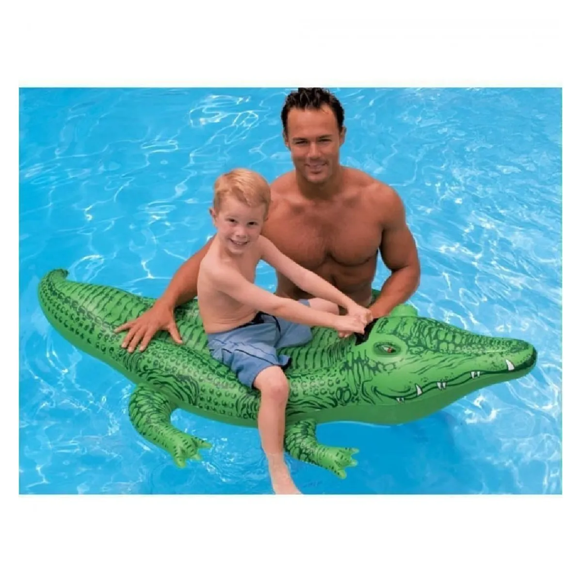 Crocodile &agrave; chevaucher pour enfants Intex