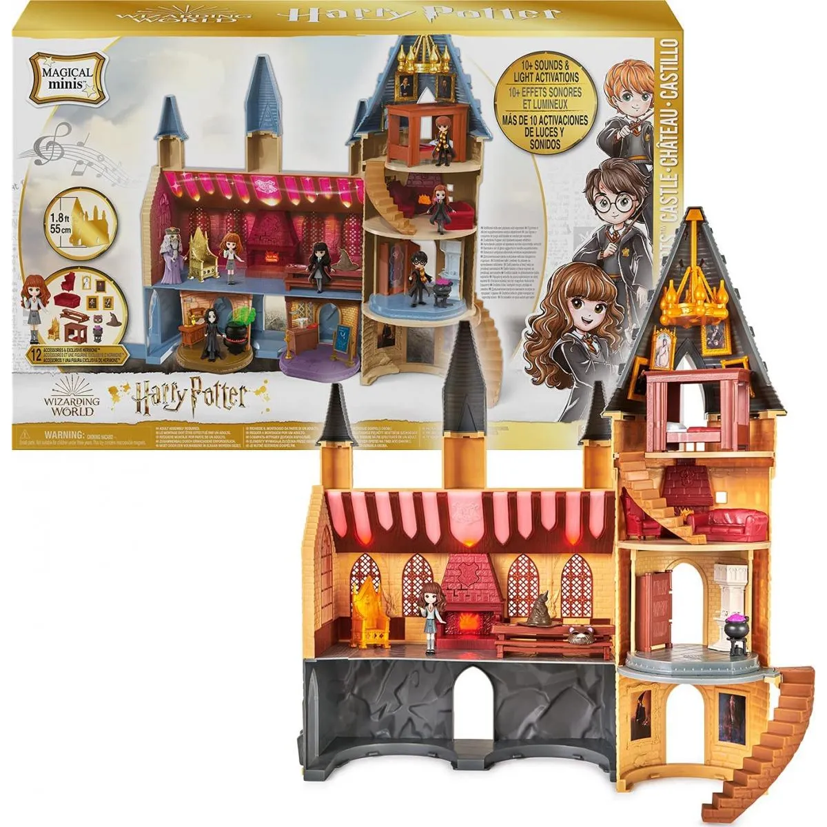 Spin master Château de Poudlard Magical Minis
