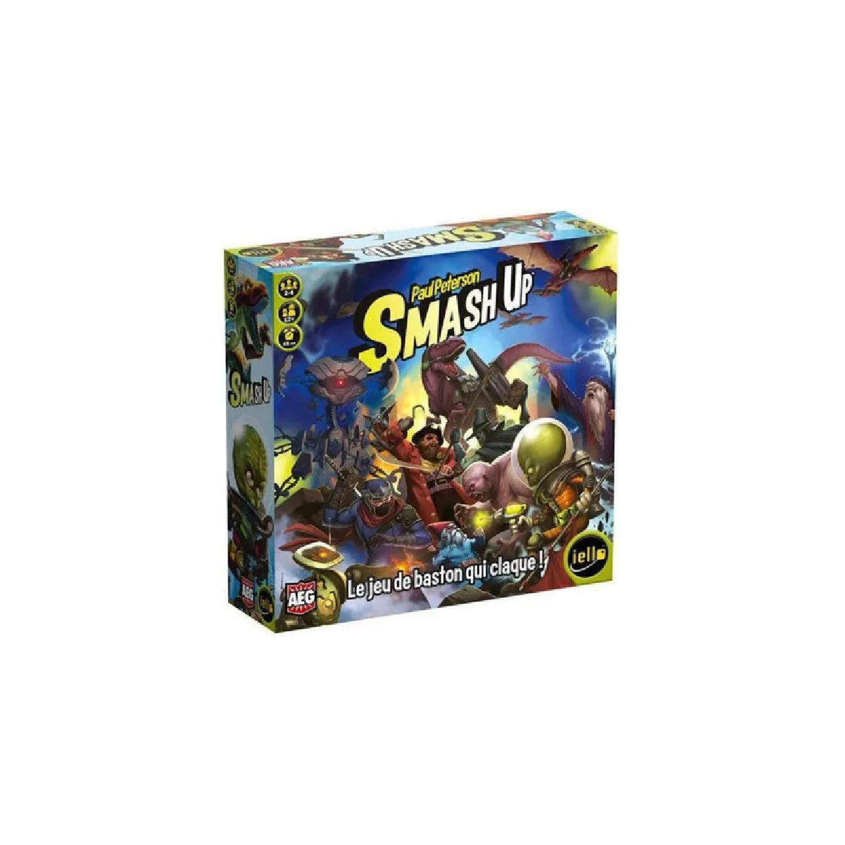 Ielo Multicolore Jeu De Stratégie Iello Smash Up - Image 3