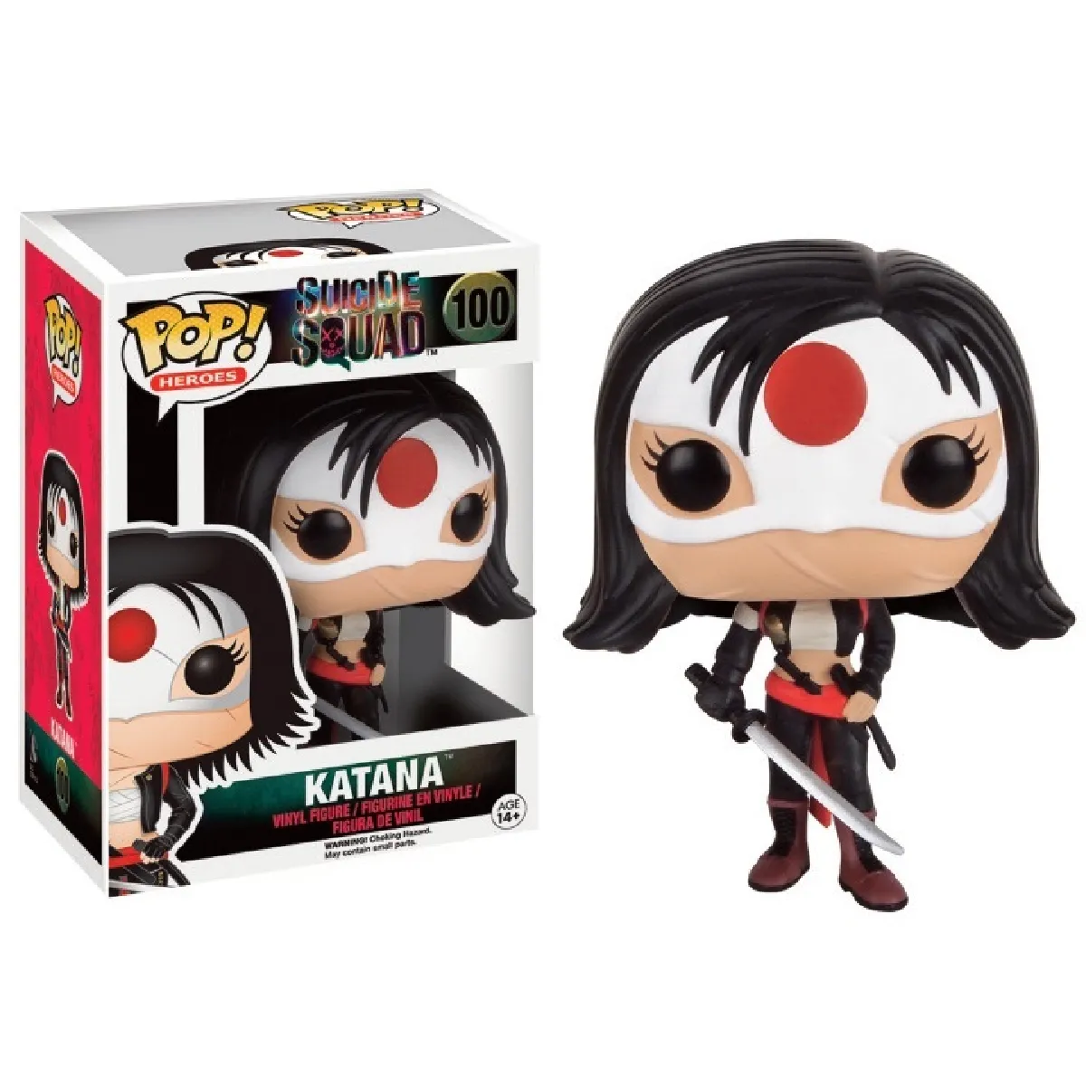 Générique Figurine Pop Bobble Head Katana Suicide Squad