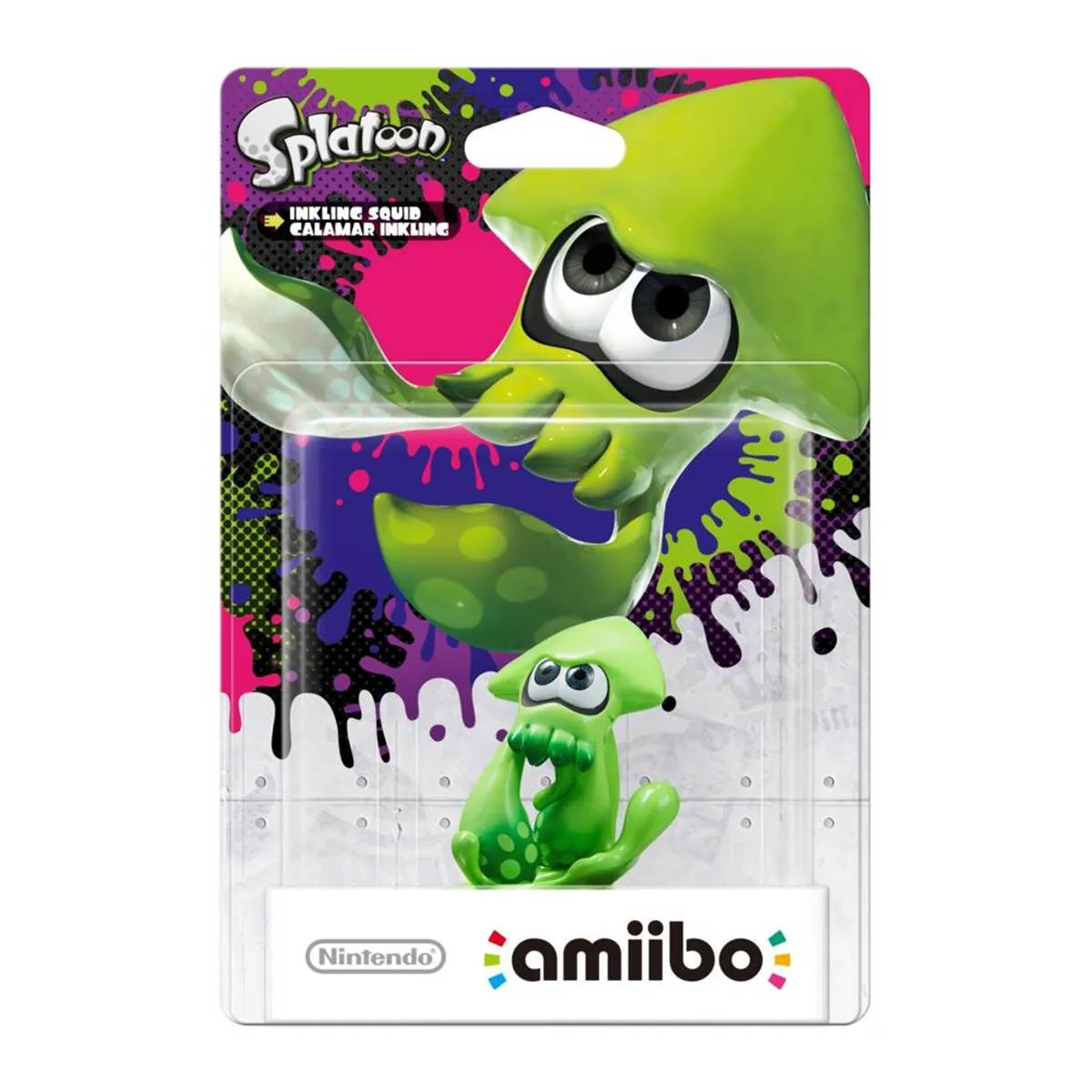 Nintendo Amiibo Splatoon Calamar Inkling – Vert