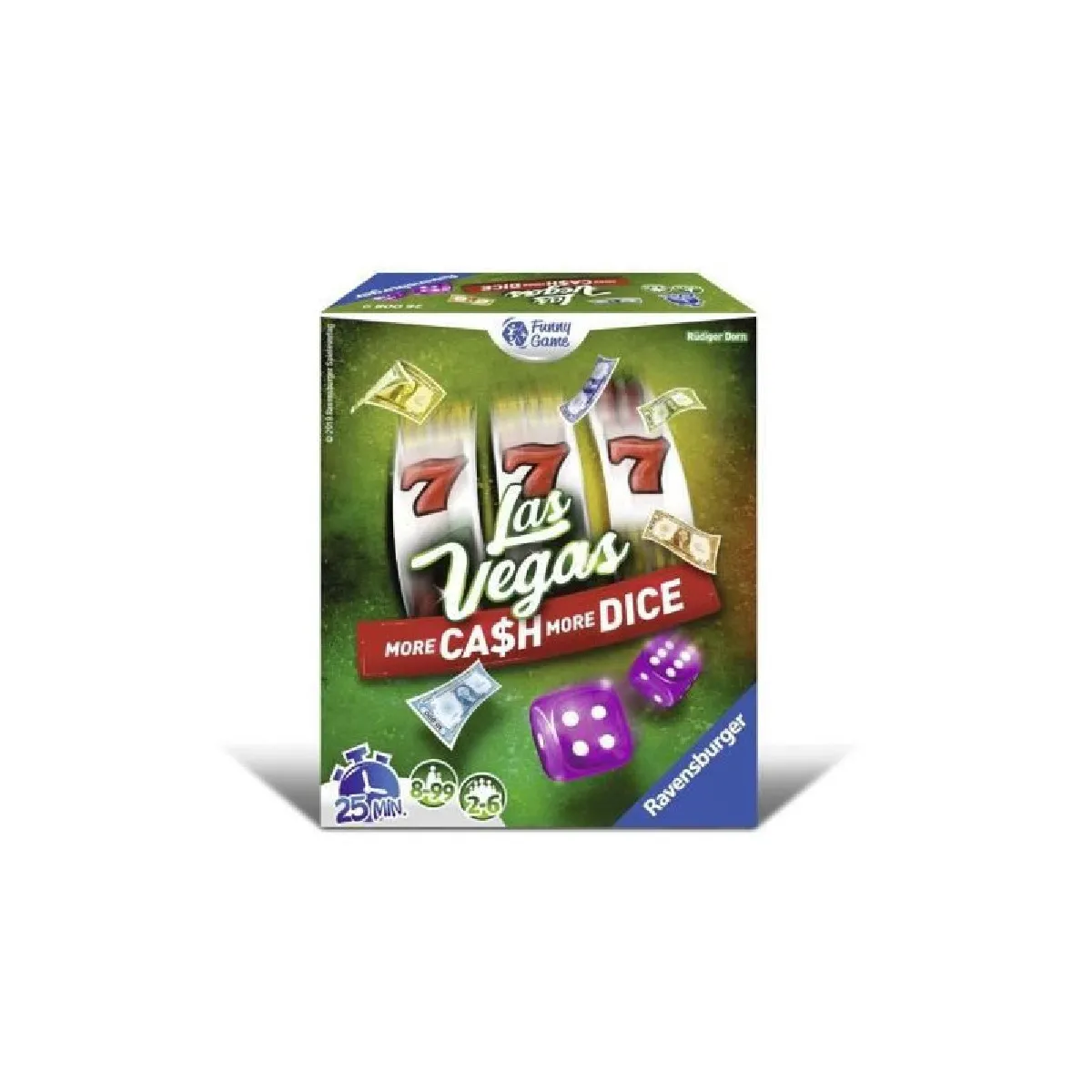 Jeu de casino : Las Vegas More cash more dice Ravensburger Jeux France