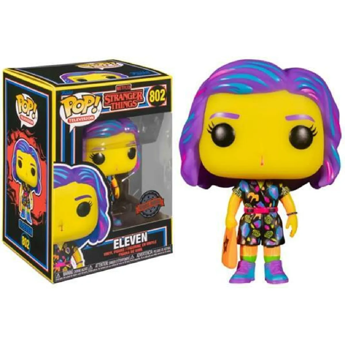 FUNKO POP Eleven Blacklight Stranger Things