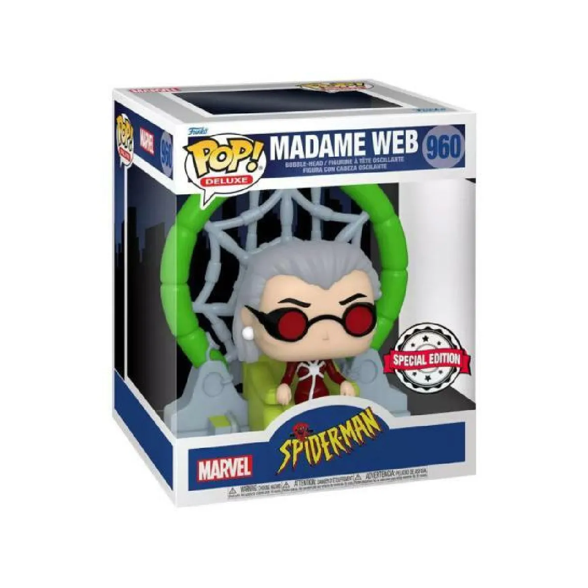 FUNKO POP FUN58869 Madame Web Spiderman