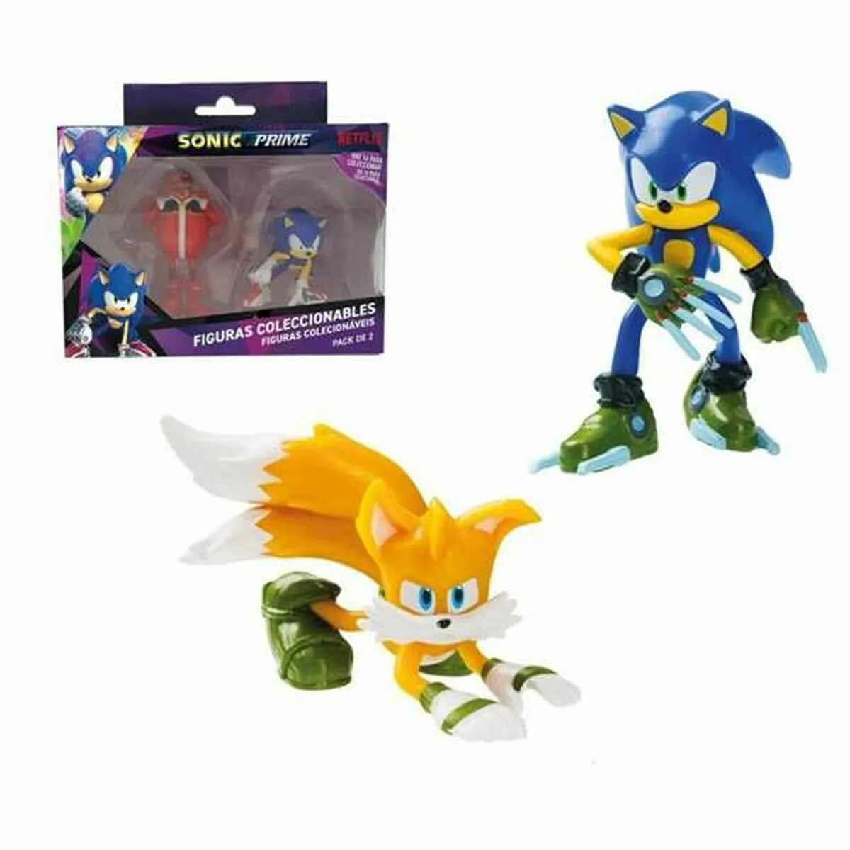 Non Renseigné Ensemble De Figurines : Sonic (6,5 Cm) - Image 2