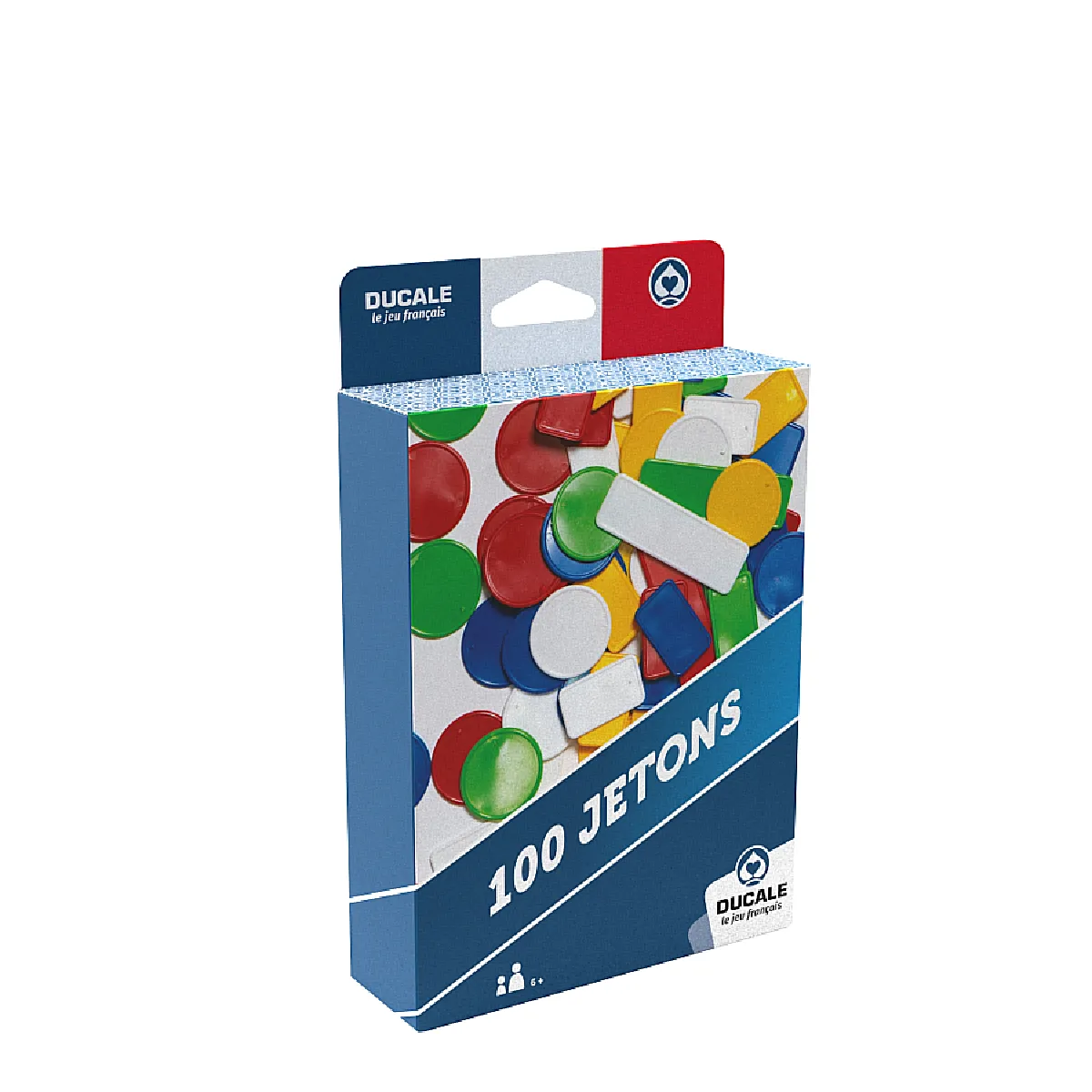 CARTAMUNDI Ducale Boite 100 jetons Eco Format