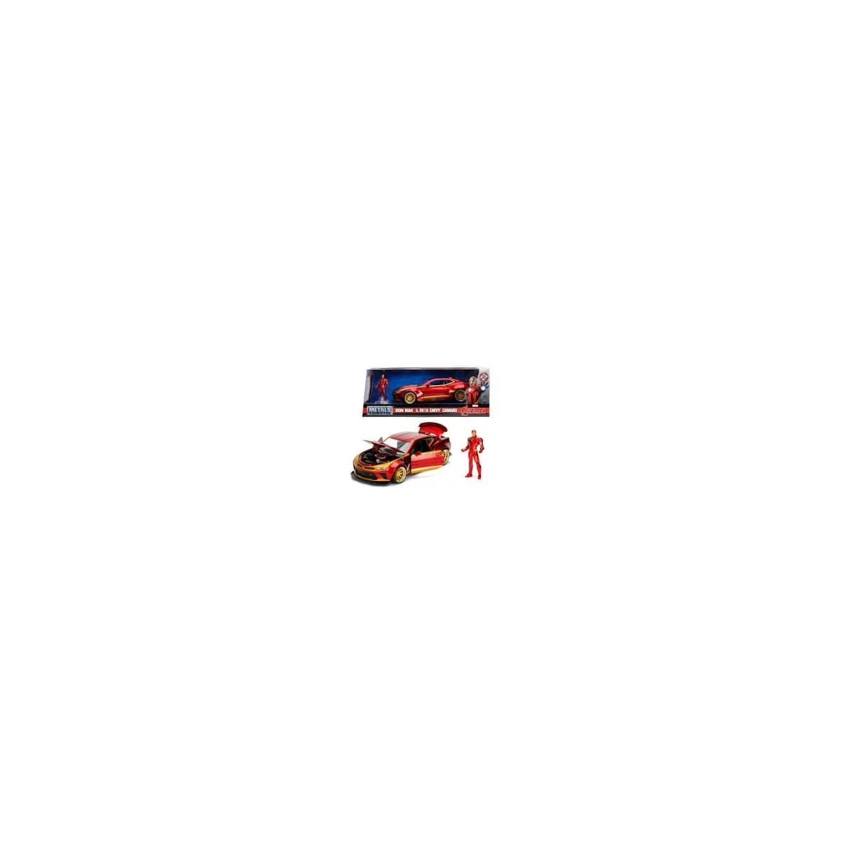 Jada Toys Voiture De Collection Marvel Iron Man Camaro Ss 2016